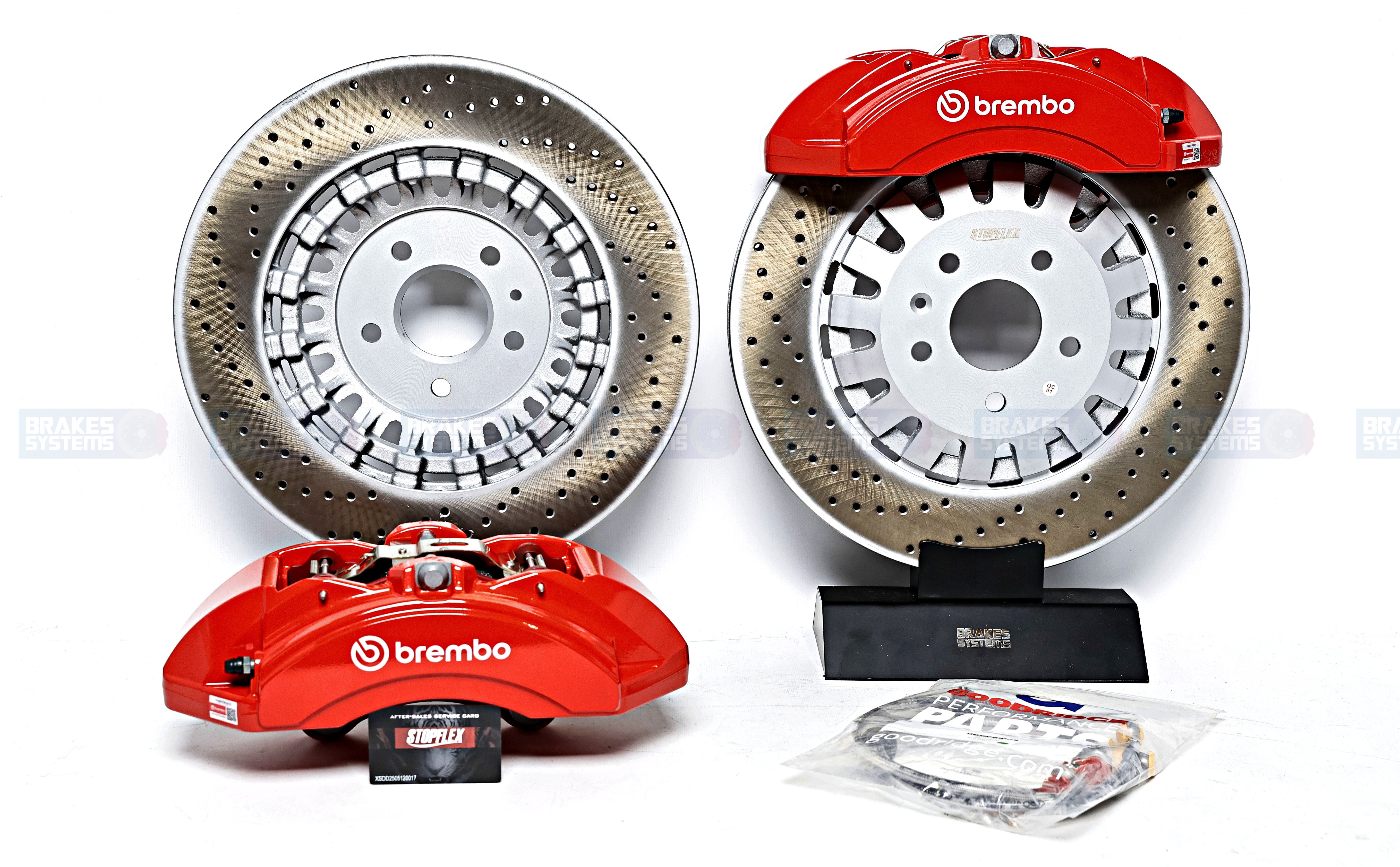 КОМПЛЕКТ ТОРМОЗНОЙ СИСТЕМЫ BREMBO FA042 JEEP WK2 380X34