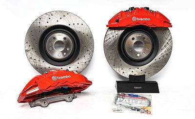КОМПЛЕКТ ТОРМОЗНОЙ СИСТЕМЫ BREMBO X-STYLE FA082 ZEEKR 001 412X40 ММ