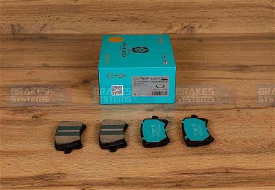 Задние керамические колодки Monaer M1717