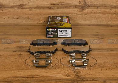 Передние карбон-керамические колодки Extreme Street Performance Z26