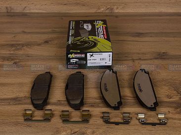 Передние карбон-керамические колодки Extreme Street Performance Z26