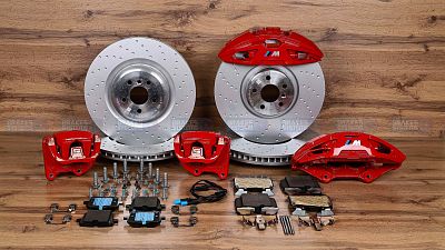 КОМПЛЕКТ ТОРМОЗНОЙ СИСТЕМЫ M PERFORMANCE BMW G05 395/398 RED
