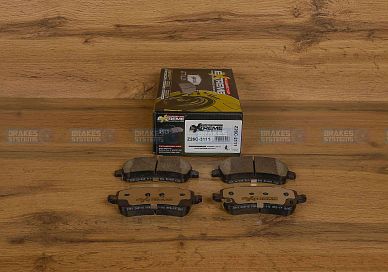 Задние карбон-керамические колодки Extreme Street Performance Z26