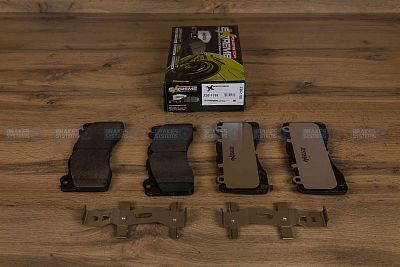 Передние карбон-керамические колодки Extreme Street Performance Z26