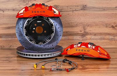 КОМПЛЕКТ ТОРМОЗНОЙ СИСТЕМЫ BREMBO X-STYLE FA082 ZEEKR 9X 412X40 ММ