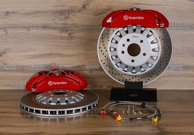 КОМПЛЕКТ ТОРМОЗНОЙ СИСТЕМЫ BREMBO FA042 LI 9 LI 8 LI 7 407X34