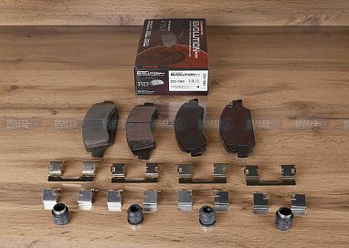 Передние керамические колодки Extreme Truck & Tow Z36