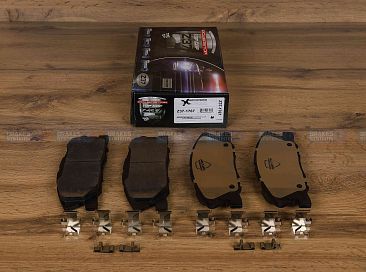 Передние карбон-керамические колодки Z37 TOP COP